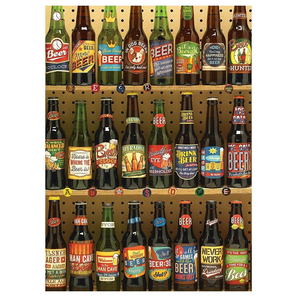 商品MasterPieces Puzzles|Cobble Hill Beer Collection 1000 Piece Jigsaw Puzzle,价格¥194,第1张图片