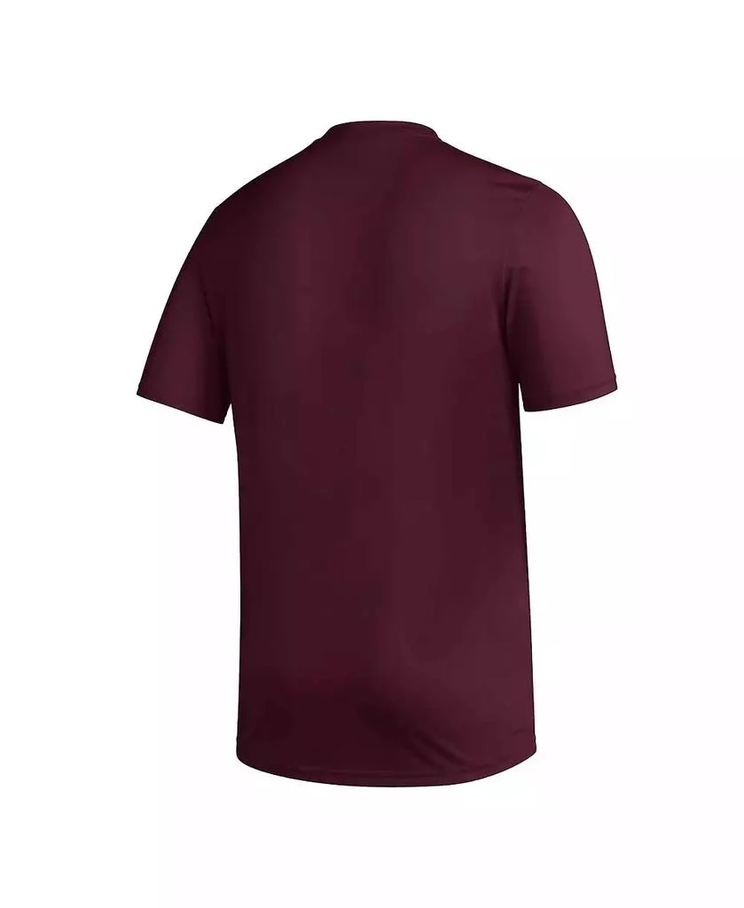 商品Adidas|Men's Maroon Mississippi State Bulldogs Exit Velocity Baseball Pregame AEROREADY T-Shirt,价格¥228,第2张图片详细描述