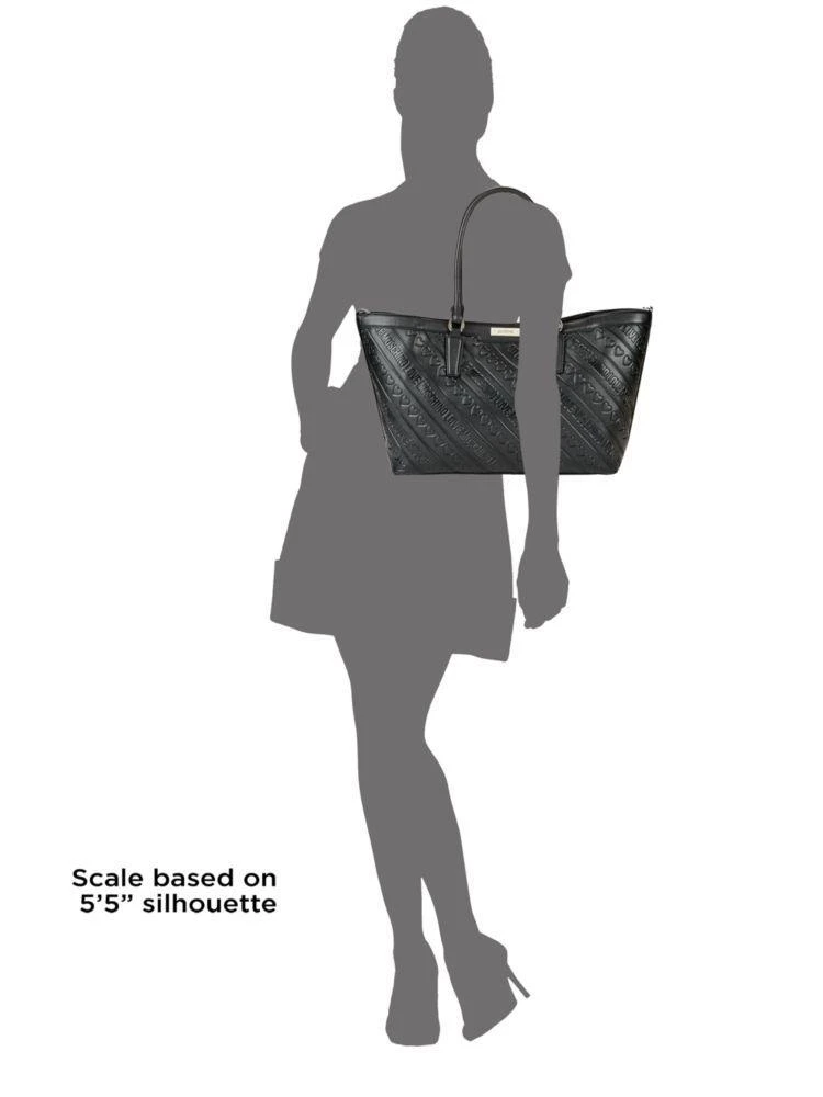 商品Moschino|Debossed Tote,价格¥787,第3张图片详细描述