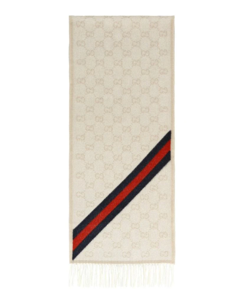 商品Gucci|Nikky羊毛围巾,价格¥1582,第1张图片