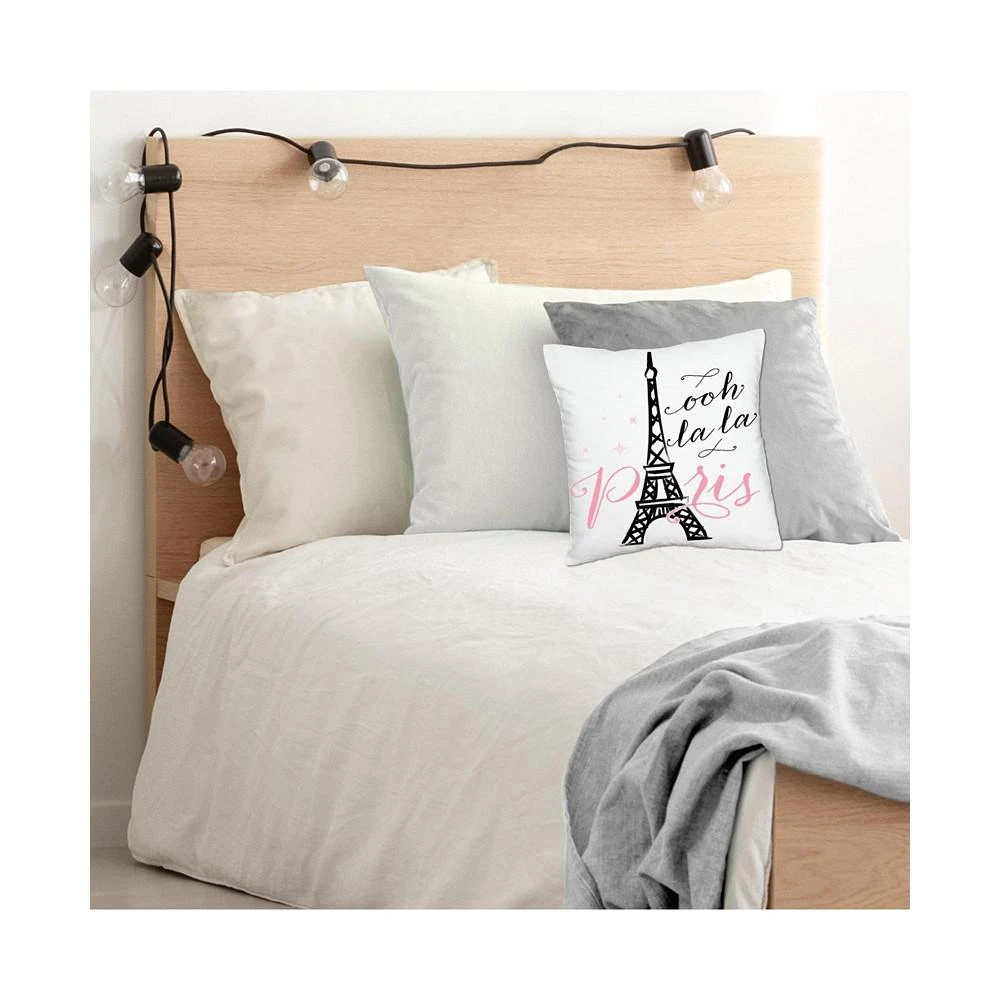 商品Big Dot of Happiness|Paris, Ooh La La - Home Decorative Cushion Case Throw Pillow Cover - 16 x 16 In,价格¥157,第2张图片详细描述