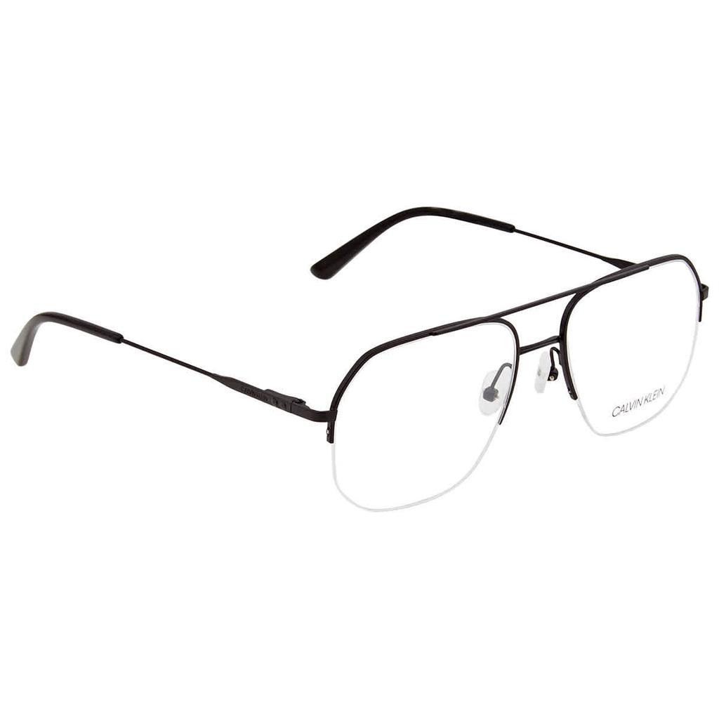 商品Calvin Klein|Demo Browline Mens Eyeglasses CK20111 001 55,价格¥222,第1张图片