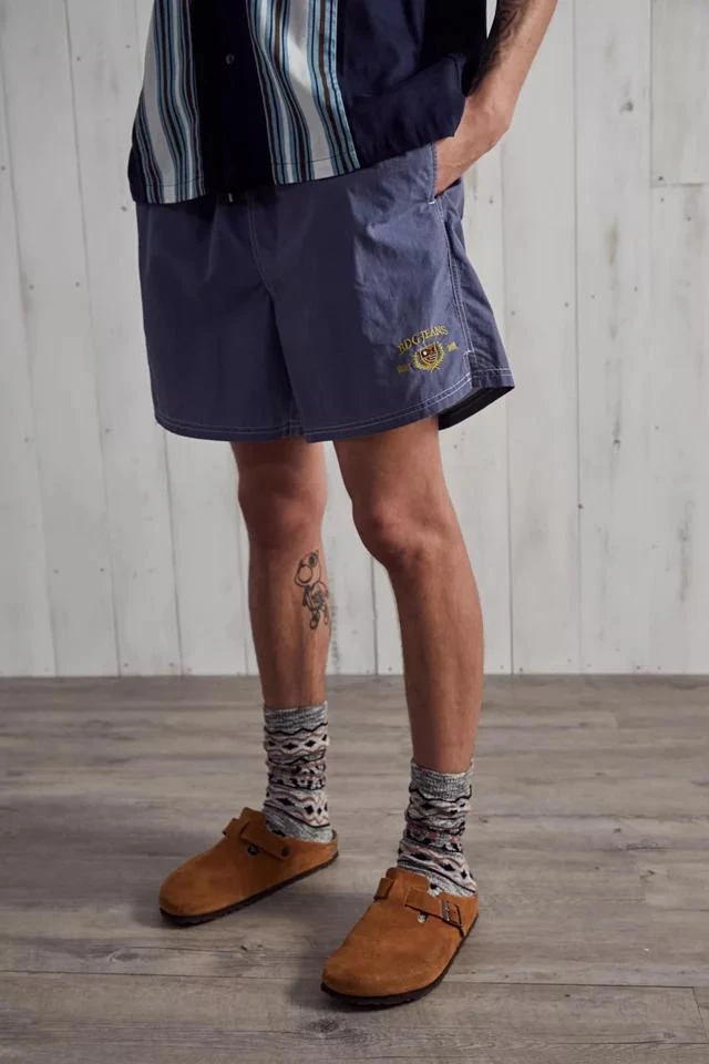 商品BDG|BDG Indigo Nylon Swim Short,价格¥291,第4张图片详细描述