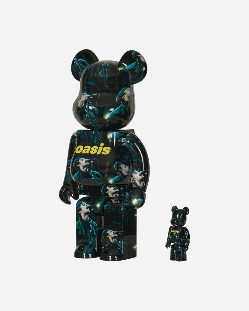 商品Medicom|100%+400% Oasis Knebworth 1996 - Liam Gallagher Be@rbrick Multicolor,价格¥874,第3张图片详细描述