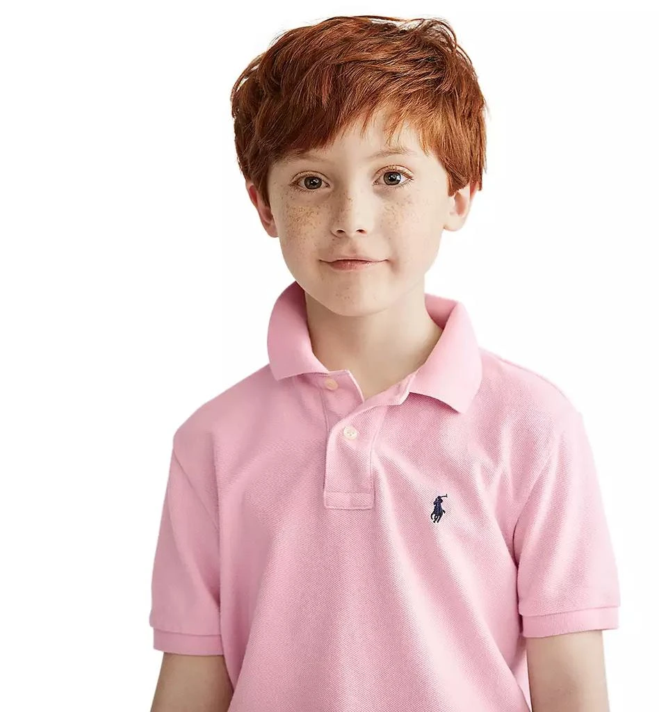 商品Ralph Lauren|拉夫劳伦 Little Boys' Pique Polo,价格¥376,第1张图片