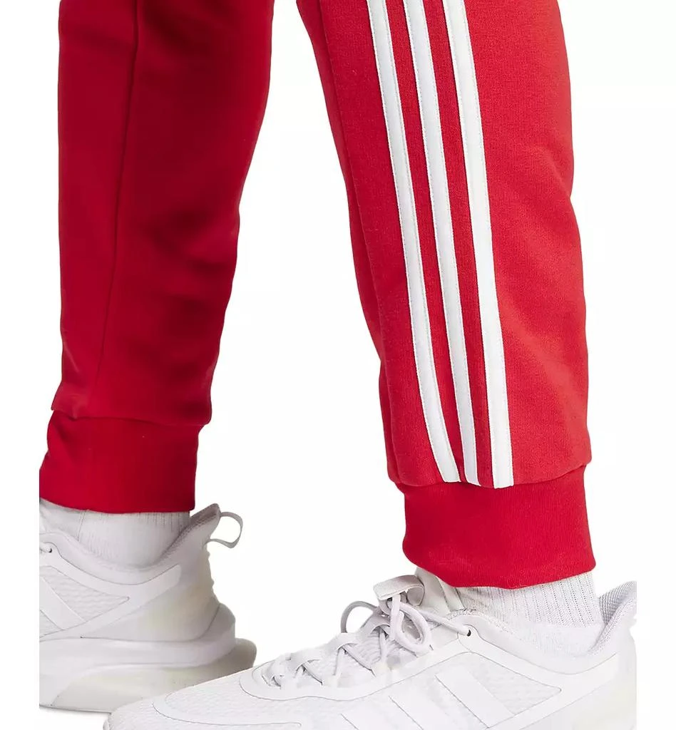 商品Adidas|Men's Essentials 3-Stripes Regular-Fit Fleece Joggers,价格¥112,第3张图片详细描述