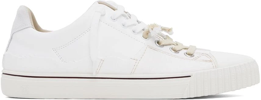 商品MAISON MARGIELA|White New Evolution Sneakers,价格¥4360,第1张图片