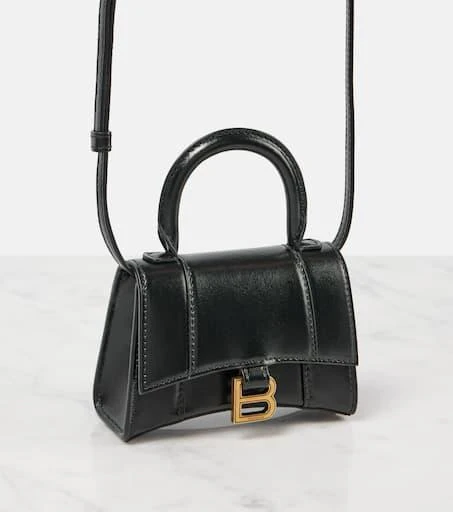Hourglass Mini leather crossbody bag 商品