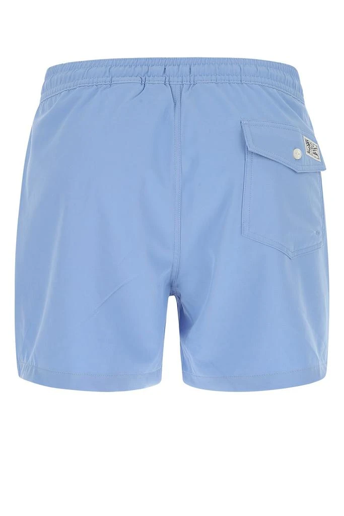 商品Ralph Lauren|Powder blue stretch polyester swimming shorts,价格¥610,第1张图片
