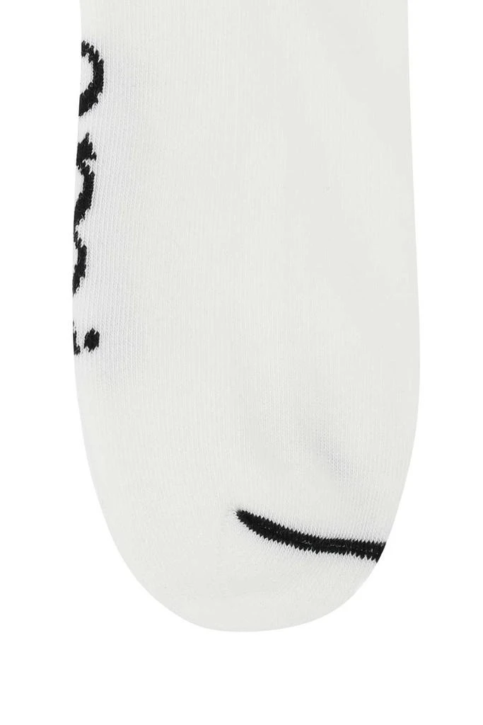 商品AMI|AMI Paris Stripes Logo Ribbed Socks,价格¥380,第3张图片详细描述