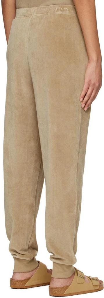 商品Essentials|Tan Cotton Lounge Pants,价格¥256,第3张图片详细描述