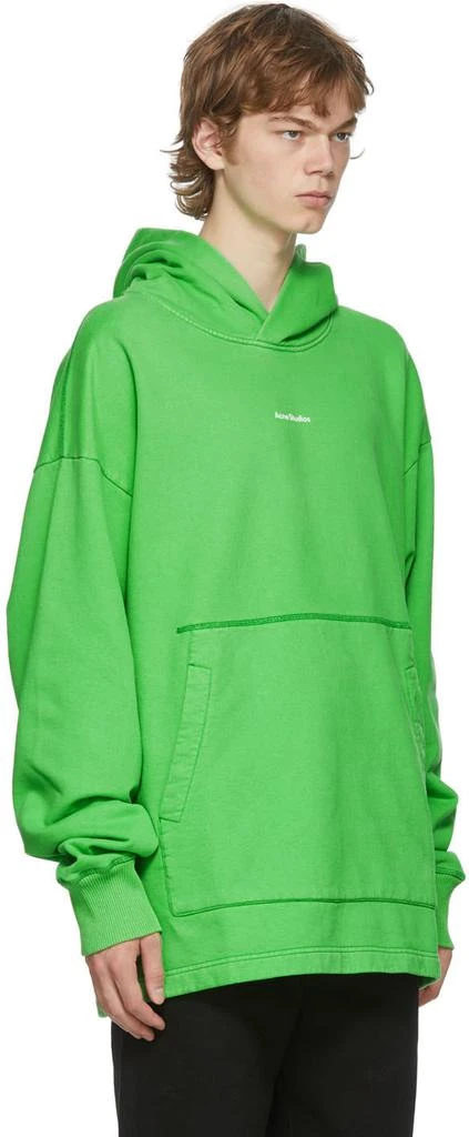 商品Acne Studios|Green Logo Hoodie,价格¥1414,第2张图片详细描述