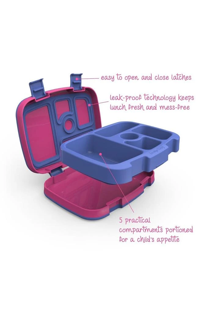 商品BENTGO|Kids Leakproof Lunch Box - Fuchsia,价格¥189,第2张图片详细描述