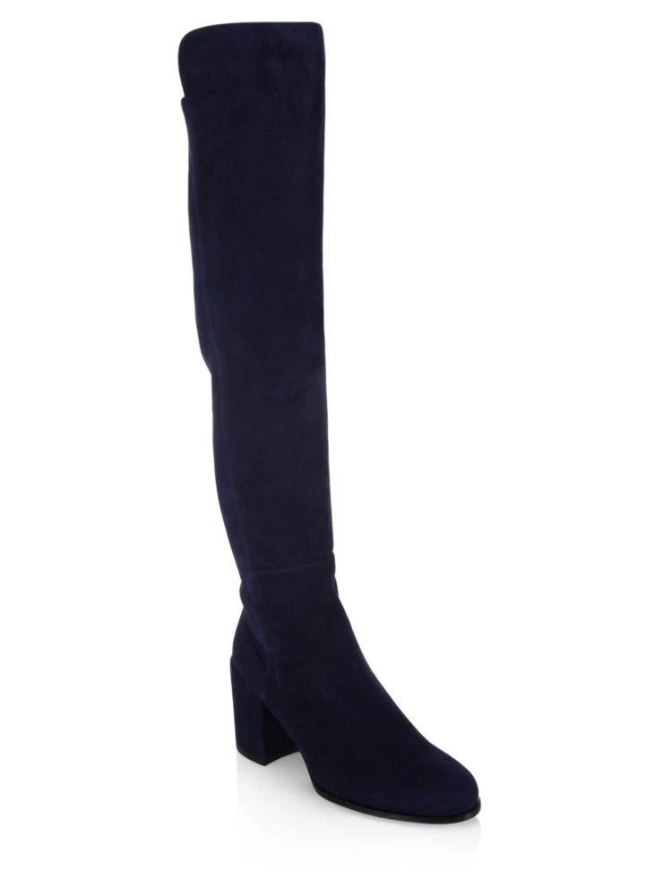 商品Stuart Weitzman|All Jack 麂皮长靴,价格¥2130,第1张图片