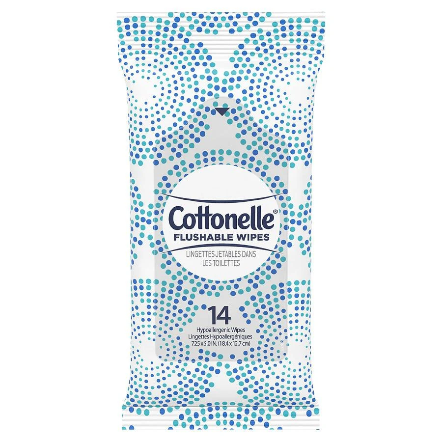 商品Cottonelle|Fresh Care On-the-Go Flushable Wet Wipes,价格¥13,第1张图片