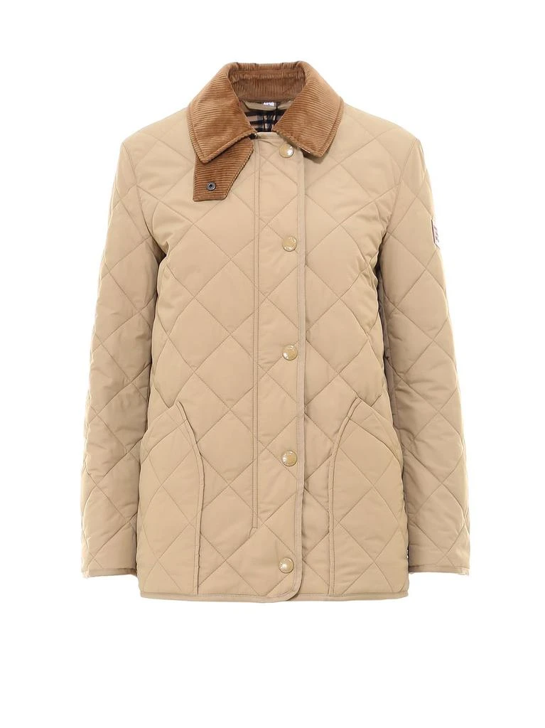 商品Burberry|Burberry Diamond Quilted Jacket,价格¥5585,第1张图片