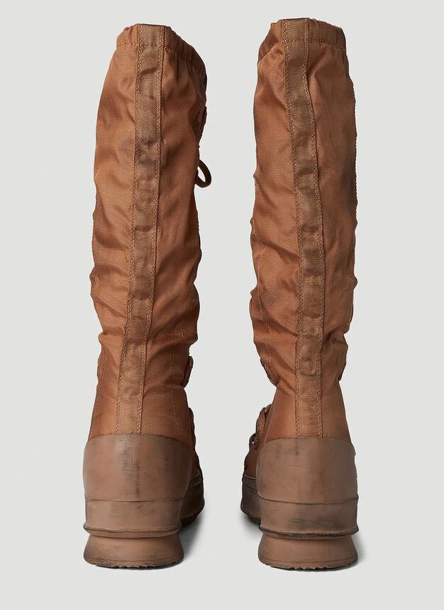 商品Acne Studios|Lace Up Knee High Boots in Brown,价格¥2649,第4张图片详细描述