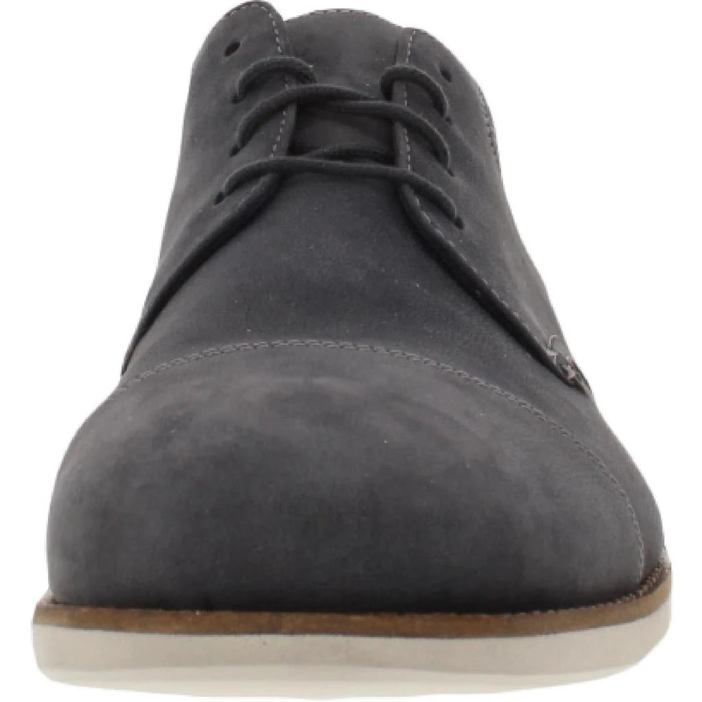 商品Clarks|Clarks Mens Raharto Vibe Nubuck Lace Up Oxfords,价格¥342,第3张图片详细描述