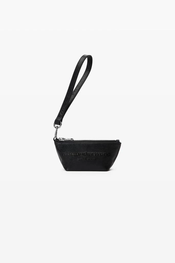 商品Alexander Wang|coin purse in crackle patent leather,价格¥1482,第1张图片