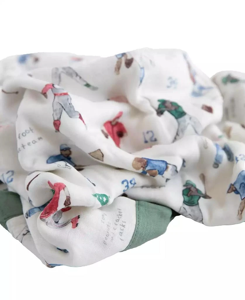 商品Little Unicorn|Baby Deluxe Muslin Receiving Quilt,价格¥311,第4张图片详细描述