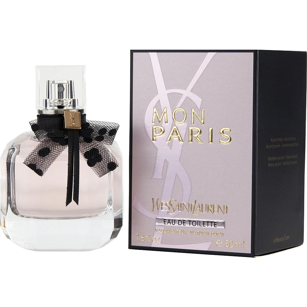 商品Yves Saint Laurent|Yves Saint Laurent Paris 圣罗兰 反转巴黎女士淡香水 EDT 50ml,价格¥1312,第1张图片