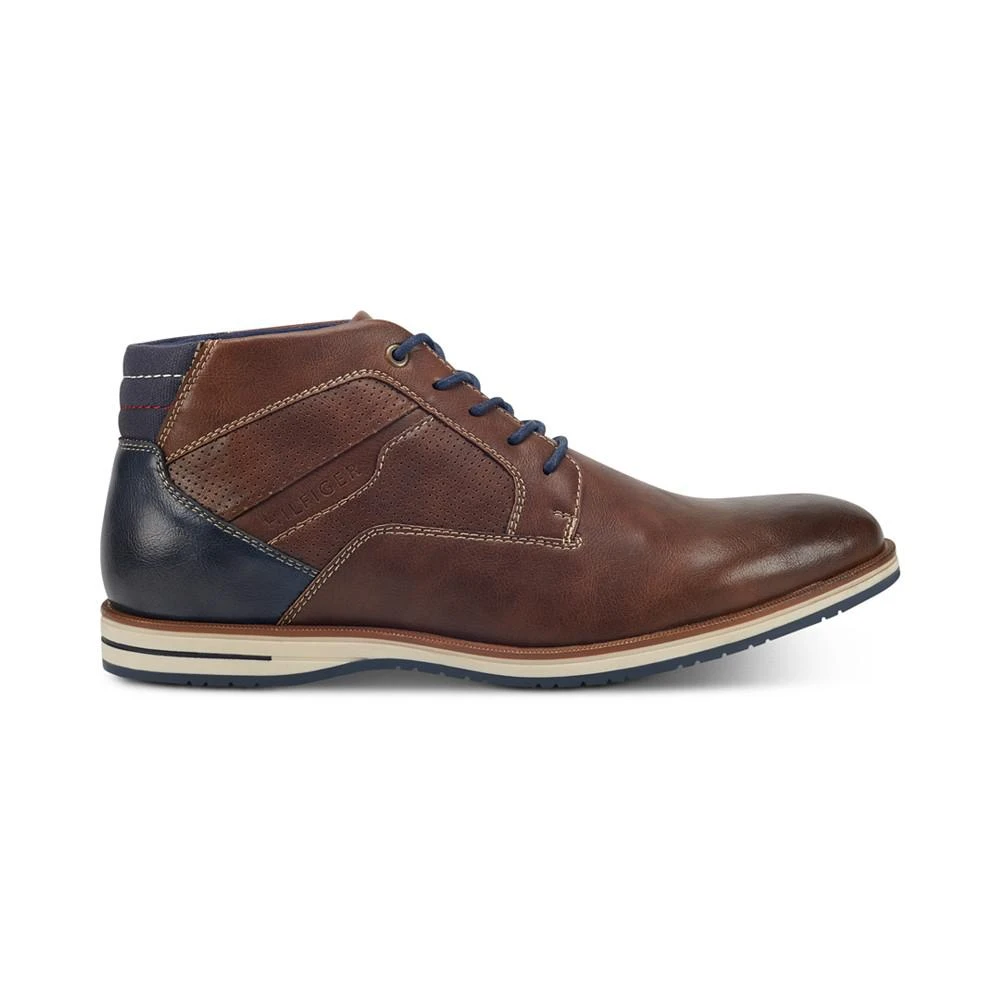 商品Tommy Hilfiger|Men's Plain Toe Lace-Up Ulan Chukka Boots,价格¥252,第2张图片详细描述