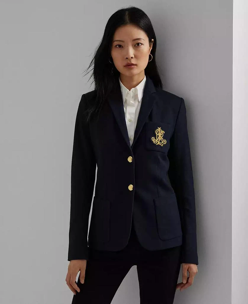 商品Ralph Lauren|Bullion Jacquard Blazer, Regular & Petite,价格¥1877,第4张图片详细描述