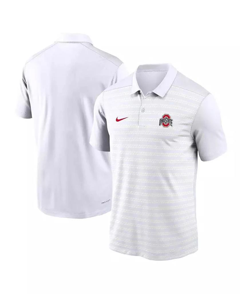 商品NIKE|Men's Scarlet Ohio State Buckeyes 2024 Early Season Coaches Sideline Performance Polo Shirt,价格¥421,第1张图片