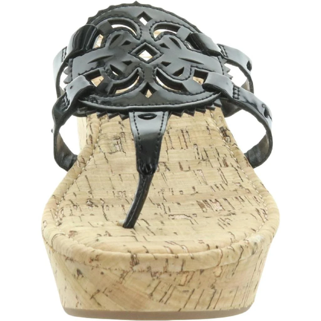 Circus by Sam Edelman Womens Rocky Faux Leather Thong Wedges 商品