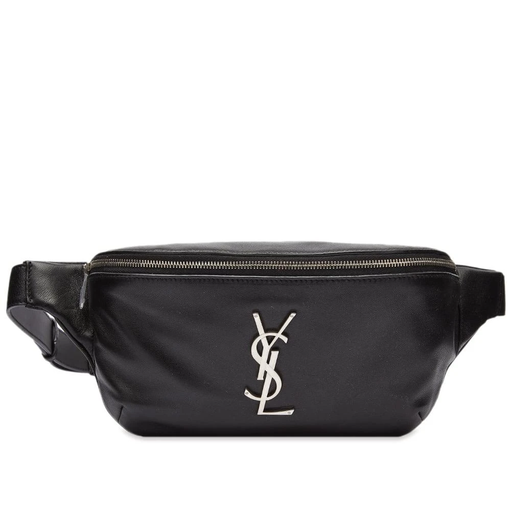 商品Yves Saint Laurent|Saint Laurent Logo Leather Waist Bag,价格¥8324,第1张图片