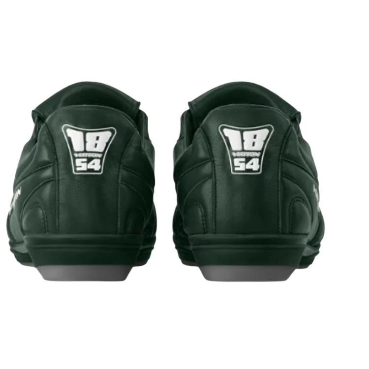 商品[国内直发] Louis Vuitton|LV Footprint Soccer 2025春夏男士系列 足球鞋 小牛皮 圆头系带 低帮 生活休闲鞋 男款 绿色,价格¥19748,第6张图片详细描述