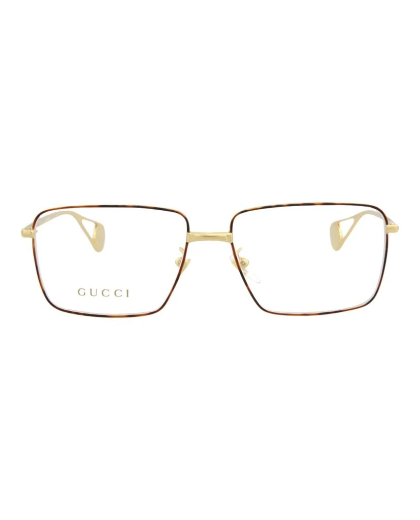 商品Gucci|Square-Frame Metal Optical Frames,价格¥1105,第1张图片