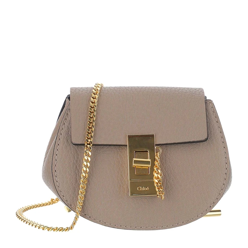 商品[国内直发] Chloé|CHLOE' 蔻依 女士灰色单肩包 CHC21SP100-944-23W,价格¥5065,第1张图片