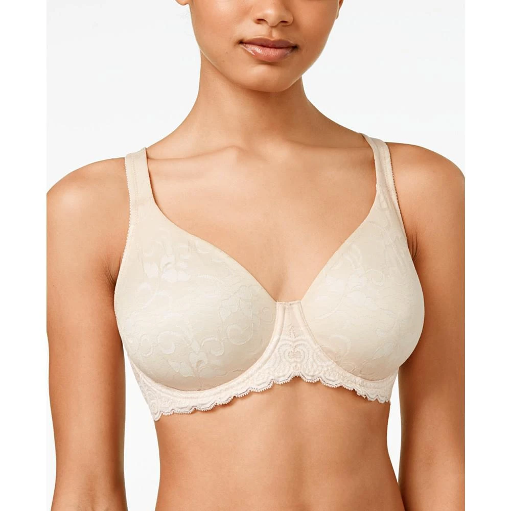 商品Lilyette|Minimizer Beautiful Support Lace Underwire Bra LY0977,价格¥311,第1张图片