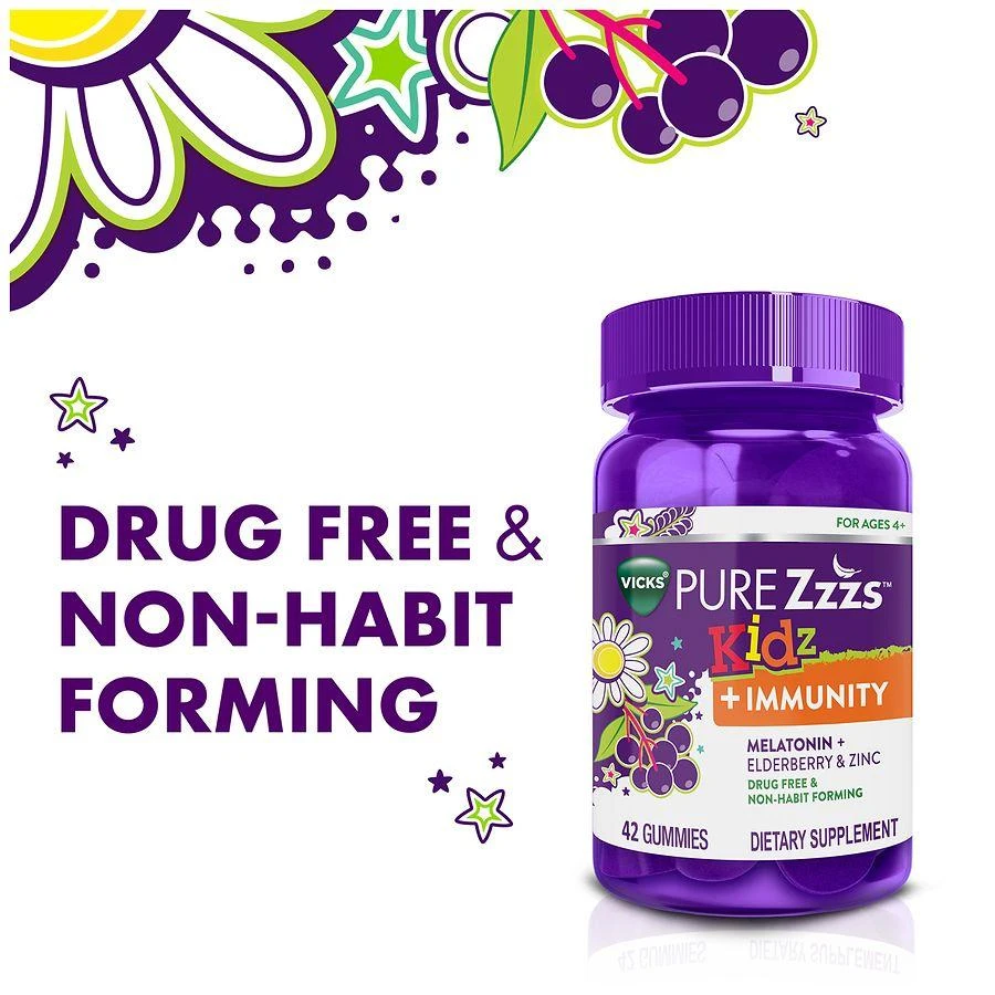 Kidz + Immunity Melatonin Gummies Berry 商品