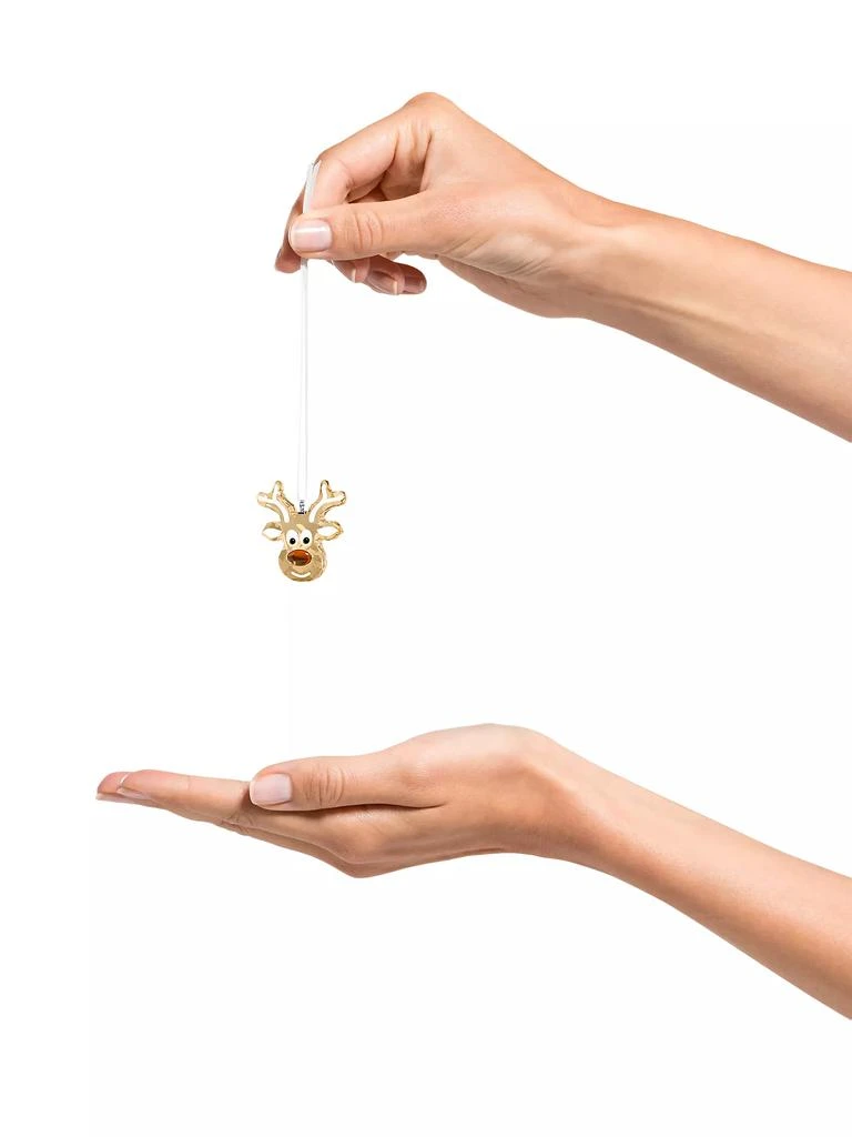 商品Swarovski|Joyful Gingerbread Reindeer Ornament,价格¥672,第2张图片详细描述