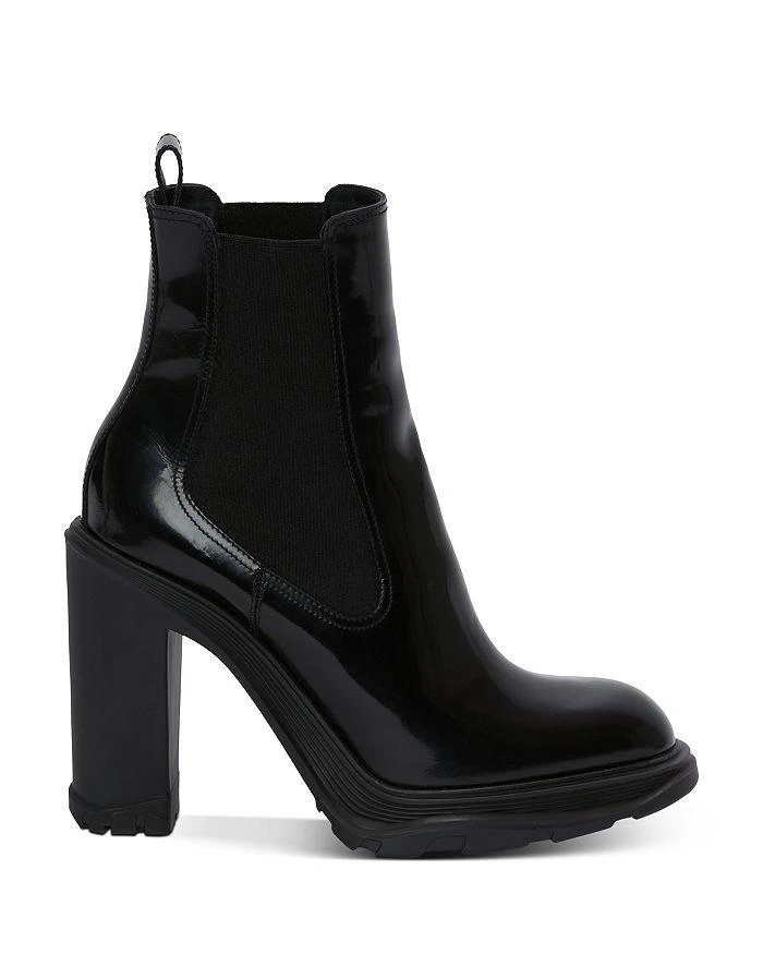 商品Alexander McQueen|Women's Tread Heeled Chelsea Boots,价格¥5071,第1张图片详细描述