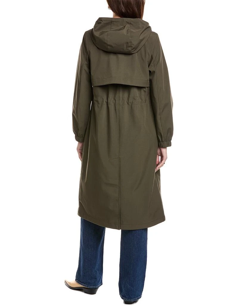 商品Tahari|Amelia Long Raincoat,价格¥461,第2张图片详细描述