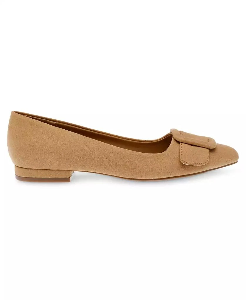 商品Anne Klein|Women's Kalea Pointed Toe Buckle Flats,价格¥589,第2张图片详细描述