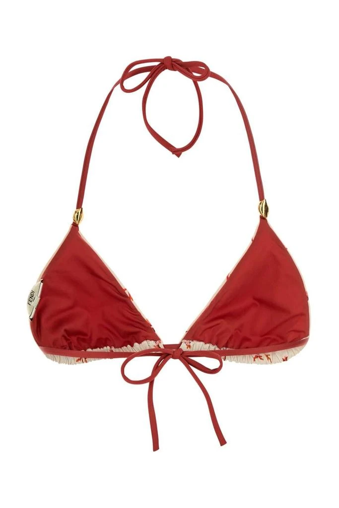 商品Fendi|Fendi Coral Printed Bikini Top,价格¥3605,第2张图片详细描述