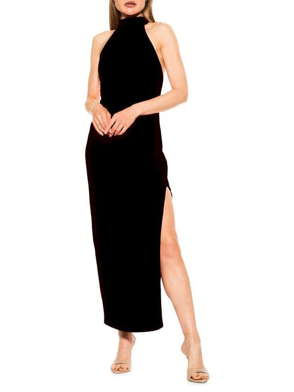 商品ALEXIA ADMOR|Wrena Halter Maxi Dress,价格¥675,第4张图片详细描述