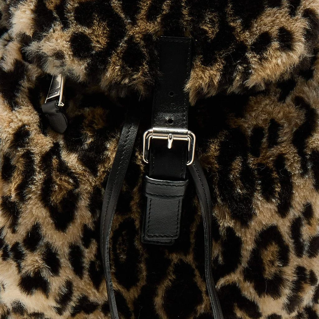 商品[二手商品] Moschino|Moschino Multicolor Leopard Print Fur Backpack,价格¥1242,第5张图片详细描述