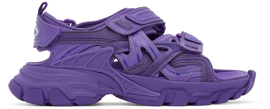 商品Balenciaga|Kids Purple Track Sandals,价格¥3529,第1张图片