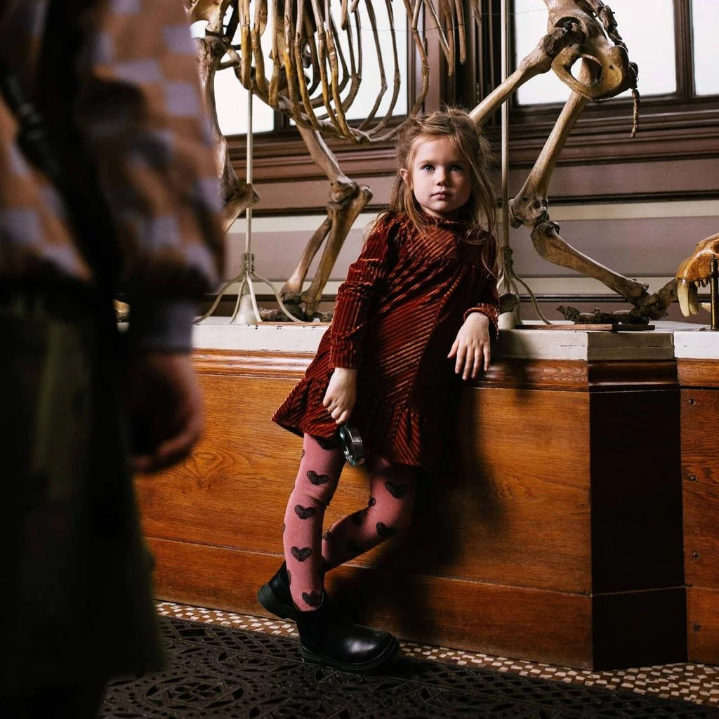 商品Sproet + Sprout|Sproet + Sprout Kids' Ribbed Velvet Dress,价格¥127,第4张图片详细描述