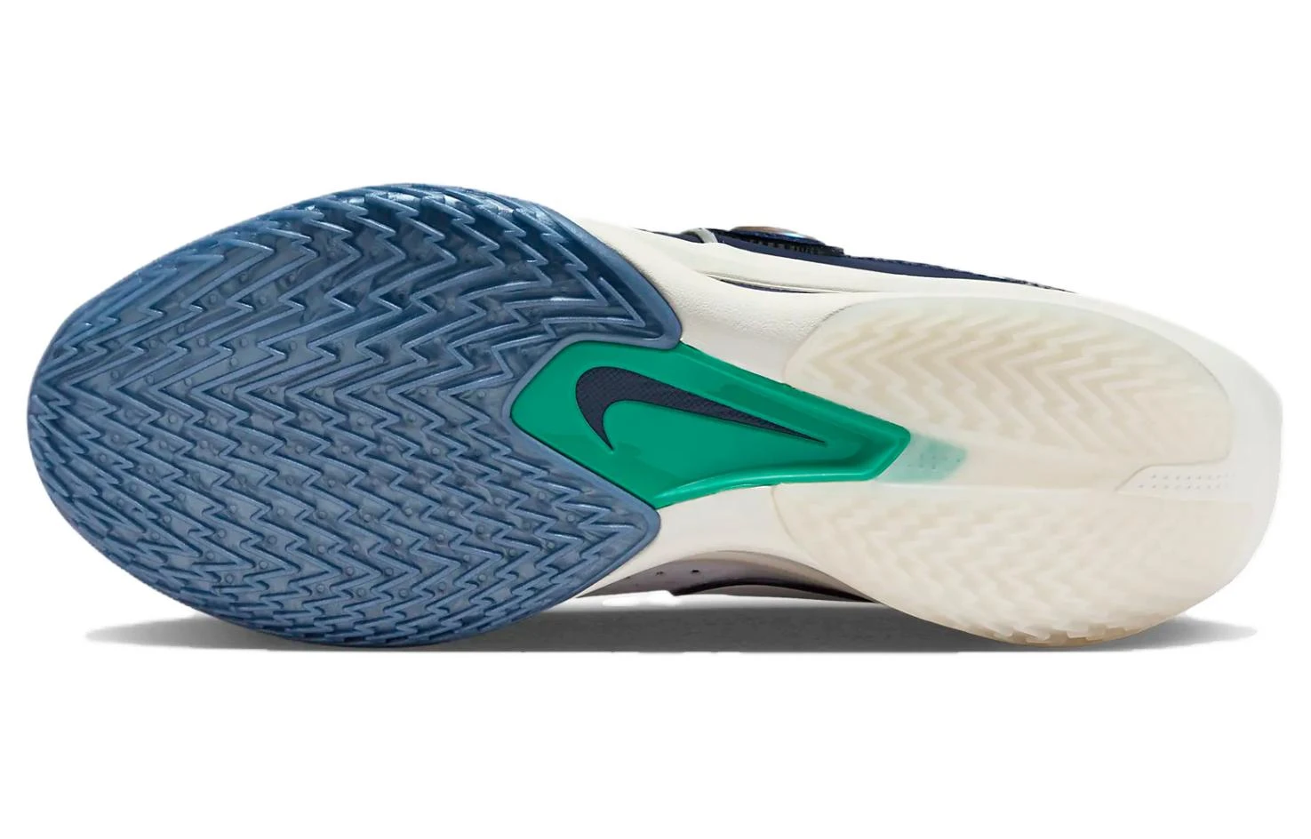 商品[国内直发] NIKE|Air Zoom G.T. Cut 3 ASW 圆头舒适 低帮 篮球鞋 男款 白蓝 国外版,价格¥1289,第7张图片详细描述