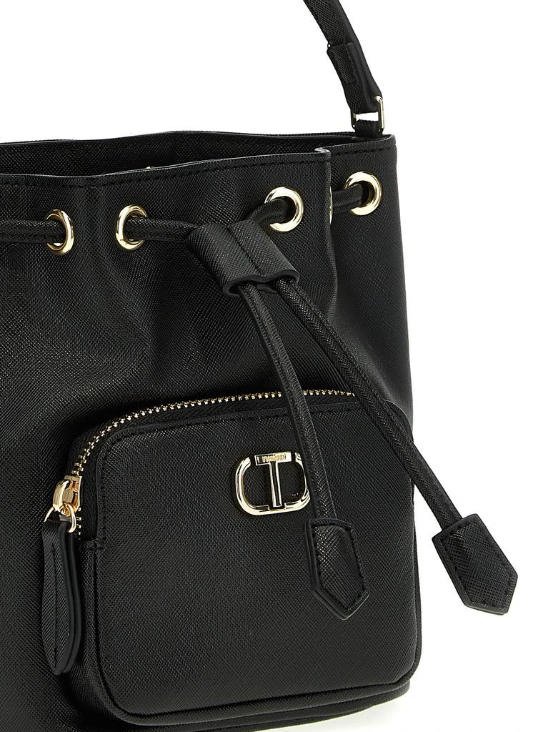 商品TWINSET|Portatutto Crossbody Bags Black,价格¥697,第3张图片详细描述