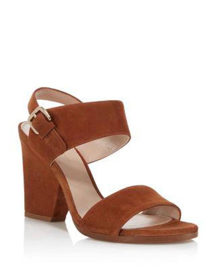 商品Stuart Weitzman|Women's Partisan Suede High-Heel Sandals,价格¥1909,第1张图片