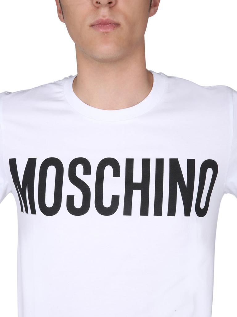 商品Moschino|T-SHIRT WITH LOGO PRINT,价格¥723,第6张图片详细描述