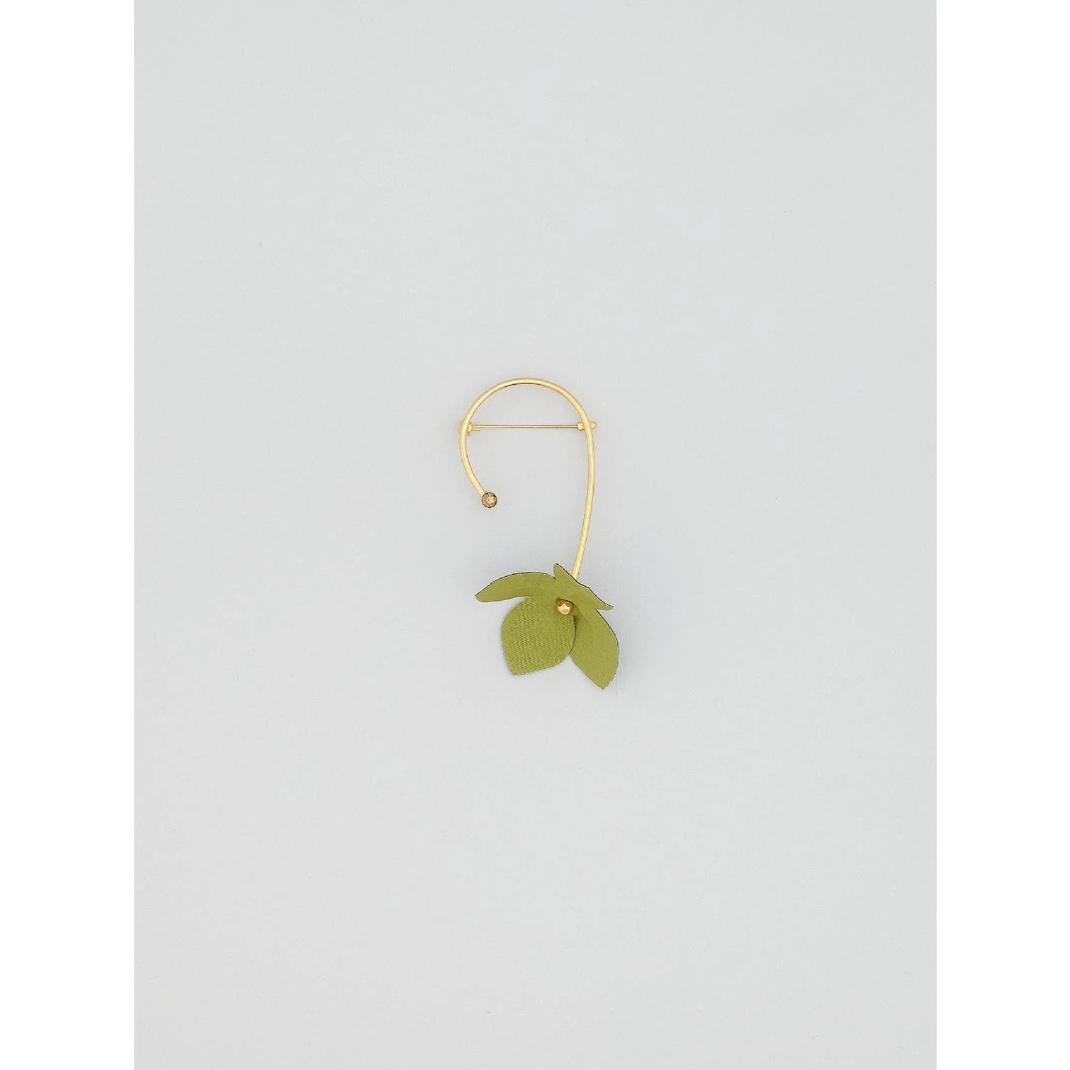 商品Marni|包邮包税【预售7天发货】 MARNI 23秋冬 女士 胸针 BROCHE FLORA EN MÉTAL DORÉ SPMV0117A0T200000B99,价格¥1707,第1张图片