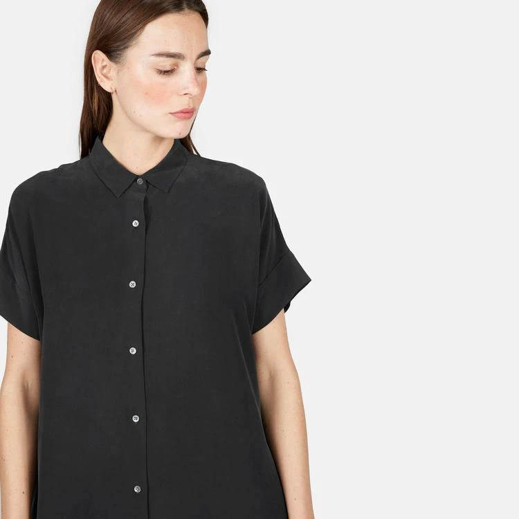 商品Everlane|真丝宽松衬衣裙,价格¥509,第3张图片详细描述